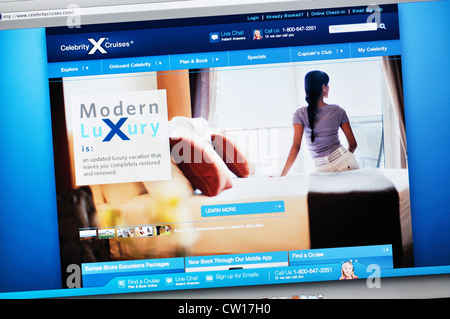 Website - Celebrity Cruises Stock Photo - Alamy