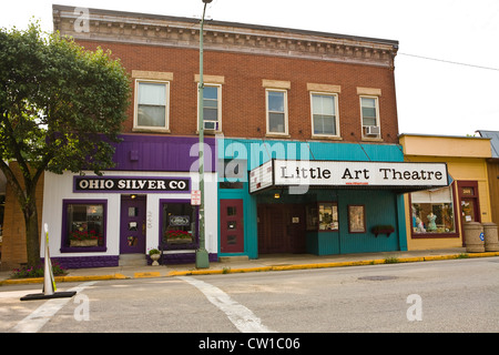 Yellow Springs Ohio Stock Photo