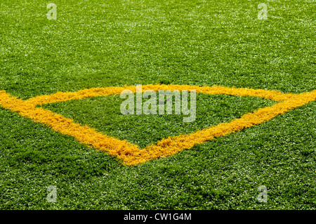 Soccer Corner Kick Stock Photo