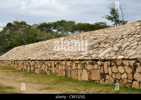 Tehuacalco Ruins in Mexico Stock Photo