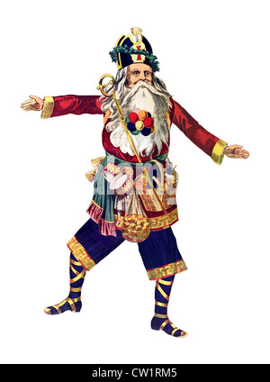 Santa Claus, Saint Nicholas Stock Photo