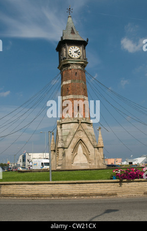 Skegness clock tower, clock tower, roundabout, skegness, Lincolnshire ...