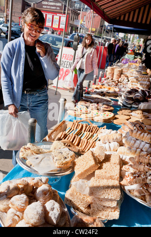 Vendor selling Steelers merchandise on The Strip in Pittsburgh Pennsylvania  Stock Photo - Alamy