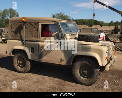 Army Land Rover Raft The Land Rover military vehicle is designed for rugged terrain and ...