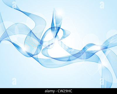 Beauty abstract background with blue flowing patterns Stock Photo - Alamy