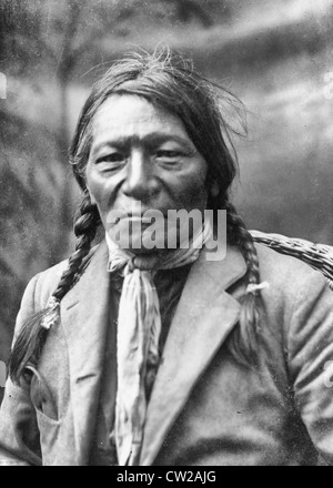 Native american Chief White Crow - Samuels & Mays, Meeker, Colorado. C ...