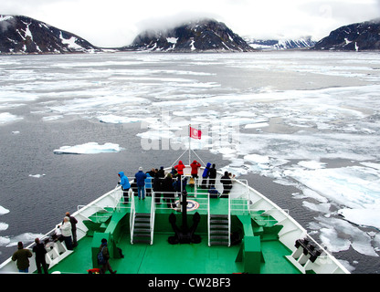 MS Expedition cruise Svalbard Norway Scandinavia Stock Photo
