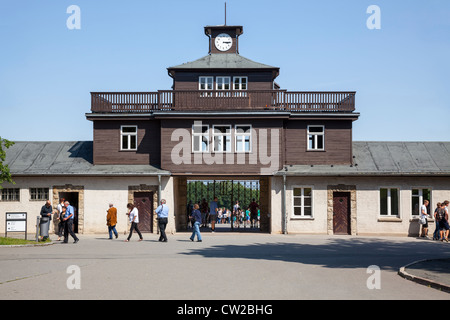 Buchenwald Concentration Camp, Weimar, Thuringia, Germany Stock Photo