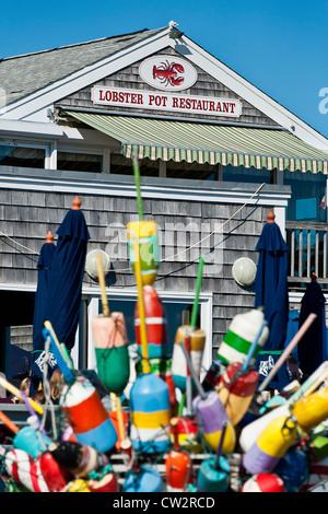 Lobster Pot, Seafood restaurant, Provincetown, Cape Cod, Massachusetts, USA Stock Photo