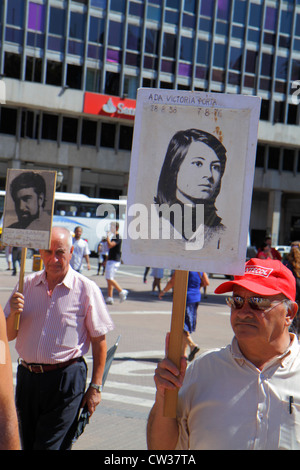 Buenos Aires Argentina,Plaza de Mayo historic main square,political hub,Madres de Plaza de Mayo,mothers,protest,demonstration,weekly,Dirty War,repress Stock Photo