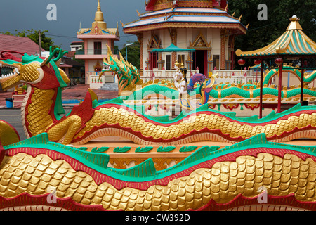 Wat Chayamangkalaram, George Town, Peneng, Malaysia Stock Photo