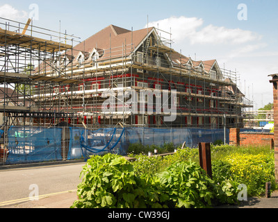 Housing under construction Stock Photo