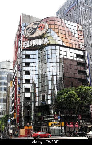 Fujiya building Harum-dori street Ginza Tokyo Japan southern Asia Stock Photo