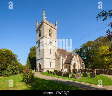 St. Martin's Parish Church, Bladon, Oxfordshire Stock Photo