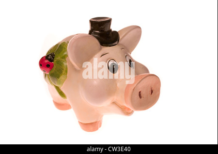 Gluecksschwein as Cut Stock Photo