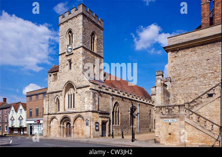 Church of St Nicholas at Abingdon-on-Thames, UK Stock Photo