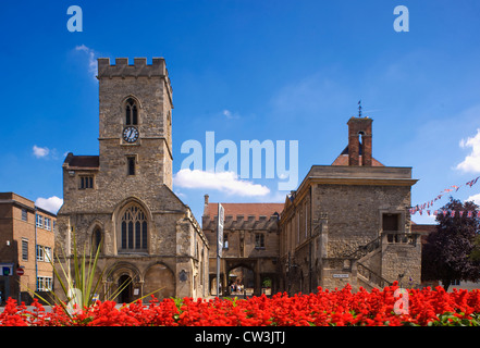 St. Nicholas' church, Abingdon-on-Thames, Oxfordshire,  UK Stock Photo