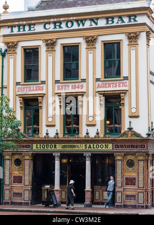 The Crown saloon, Belfast pub, Northern Ireland. Stock Photo