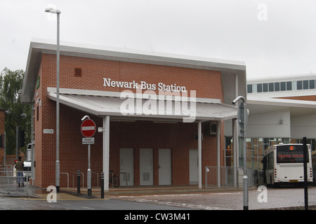 Newark Bus Station Newark-on-Trent, Newark, Nottinghamshire, England
