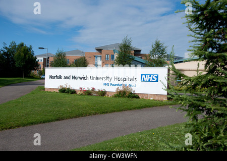 Norfolk And Norwich University Hospital Stock Photo - Alamy