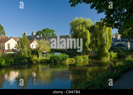 kennet and avon canal widcombe bath somerset england Stock Photo