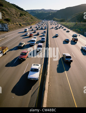 Cars on the highway Stock Photo - Alamy