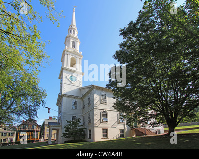 The First Baptist Church in America, Providence, Rhode Island Stock Photo