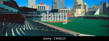 Interior of AutoZone Baseball Park, Memphis, TN Stock Photo