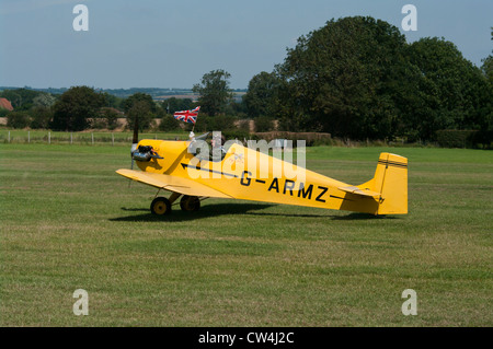 Druine D31 Turbulent Aircraft Of The Tiger Club Turbulent Stunt And Formation Flying Display Team UK Stock Photo