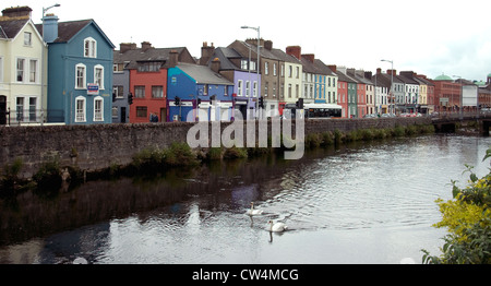 The River Lee, Cork city, Ireland Stock Photo