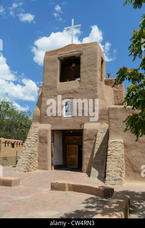 San Miguel Mission Church Santa Fe New Mexico USA Stock Photo