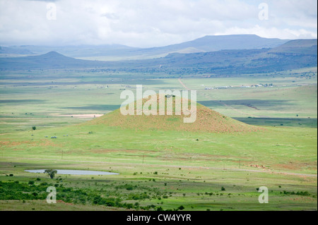Sandlwana hill or Sphinx the scene of the Anglo Zulu battle site of ...