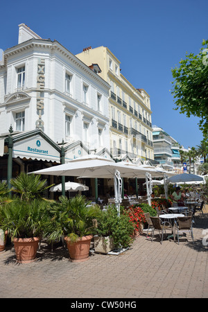 Excelsior restaurant on Promenade René Coty, Saint-Raphaël, Côte d'Azur, Var Department, Provence-Alpes-Côte d'Azur, France Stock Photo