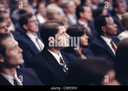 Group of business executives at a seminar Stock Photo