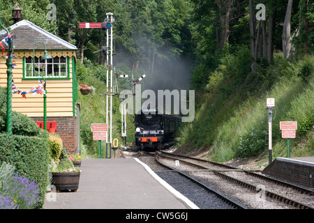 East Hants Railway / Watercress Line Stock Photo