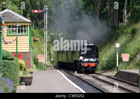 East Hants Railway / Watercress Line Stock Photo