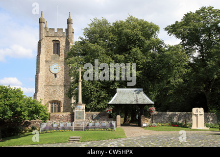 Parish church of St Edmund, Sedgefield, north east England UK Stock Photo