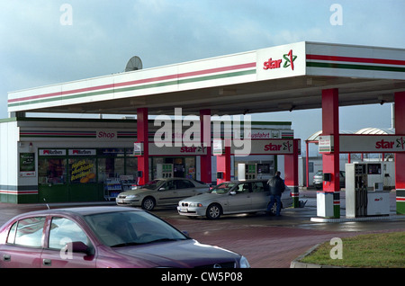 Star Gas Station in Erxleben Stock Photo