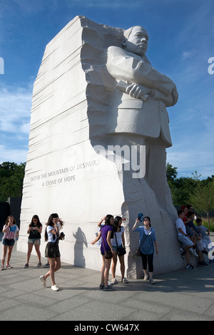 Martin Luther King Memorial, Washington D.C. Stock Photo