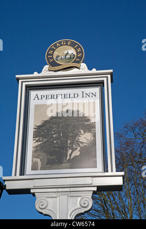 The Aperfield Inn In Westerham Kent owned by Vintage Inns Stock Photo