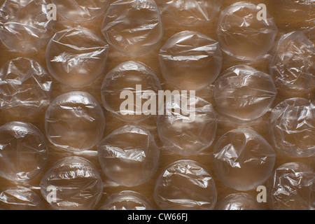 Texture / closeup of a bubble wrap Stock Photo