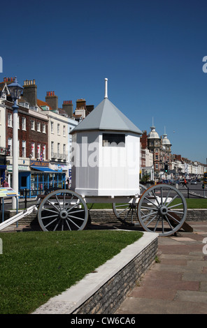 Bathing Machine Weymouth Dorset England UK Stock Photo - Alamy