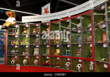 Official licensed products for 2006 FIFA World Cup at the International Toy Fair Stock Photo