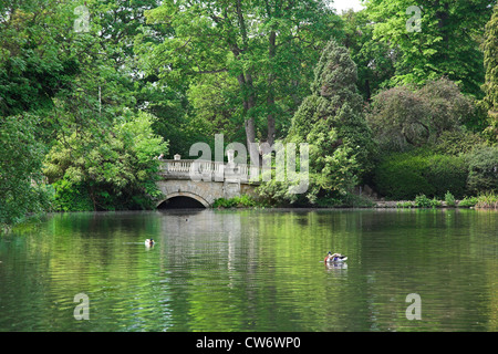 Pittville park, Cheltenham,, England Stock Photo