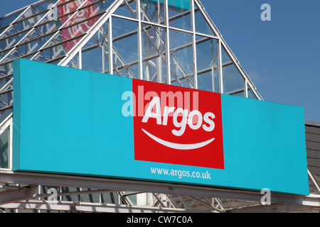 Argos sign Stock Photo