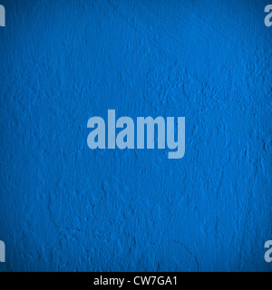 Blue wall background or texture Stock Photo