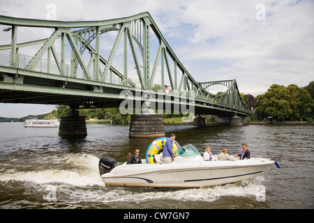 europe, germany, brandenburg, potsdam, glienicker bridge Stock Photo