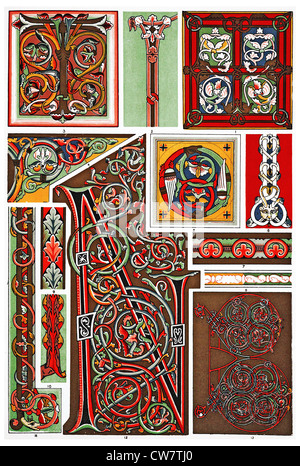 MEDIEVAL ORNAMENTS Stock Photo - Alamy