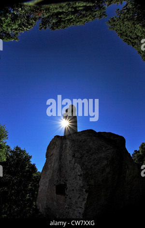 Religious monument Shrine of Our Lady of the Island Manorville Long Island New York Stock Photo