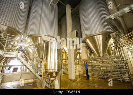 europe, germany, bavaria, andechs, beer fctory of the monastery of andechs Stock Photo